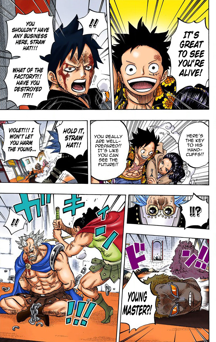 One Piece - Digital Colored Comics Chapter 744 17